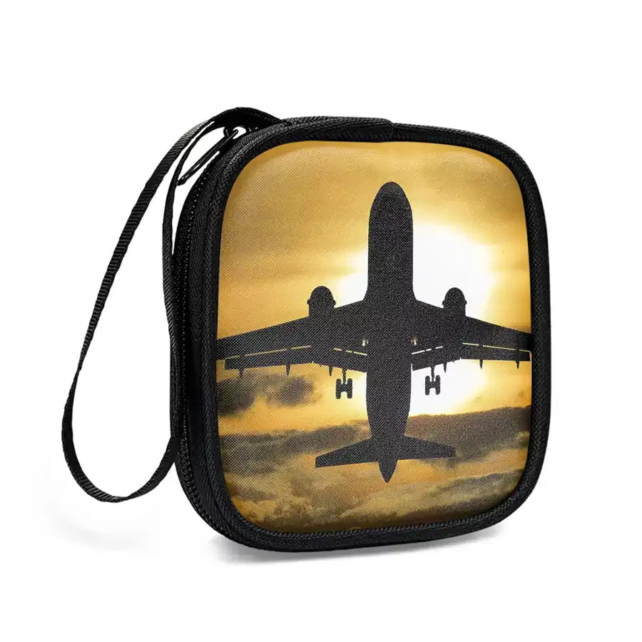 Departing Passanger Jet During Headphone Bag - view 3