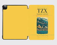 Thumbnail for Trabzon Airport (TZX) design on yellow ipad tablet case