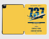 Thumbnail for Boeing 737-700 NG design on yellow ipad tablet case
