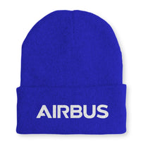 Thumbnail for Airbus & Text Embroidered Beanie - view 3