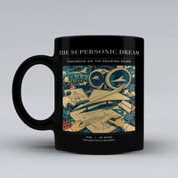 Thumbnail for VINTAGE G4128 - The Supersonic Dream - Ceramic Mug design on black