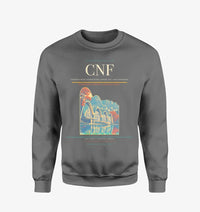 Thumbnail for Tancredo Neves International Airport (CNF) design on gray sweatshirt
