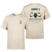 Thumbnail for BRINC LEMUR 2 design on beige t shirt