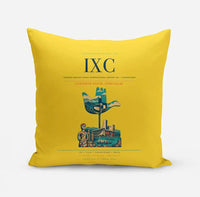 Thumbnail for Shaheed Bhagat Singh International Airport (IXC) design on yellow pillow