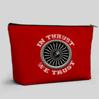Thumbnail for Thrust We Trust Zipper Pouch - view 3