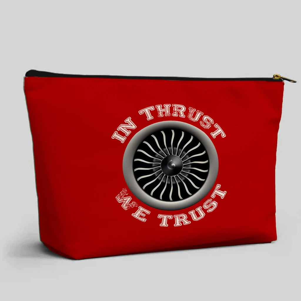 Thrust We Trust Zipper Pouch - view 3
