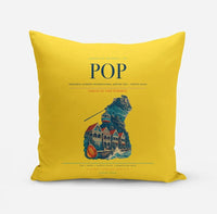 Thumbnail for Gregorio Luperón International Airport (POP) design on yellow pillow