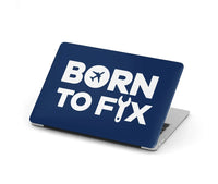 Thumbnail for Born To Fix Airplanes MacBook Case - view 3