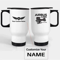 Thumbnail for Customisable Airbus A380 Travel Mug - view 3