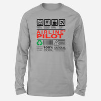 Thumbnail for Airline Pilot Label T-Shirt - view 3