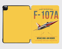 Thumbnail for F-107A Ultra Sabre design on yellow ipad tablet case