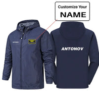 Thumbnail for Antonov & Text Rain Jacket - view 3