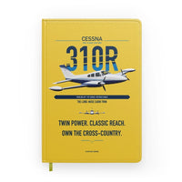 Thumbnail for Cessna 310R design on yellow notebook