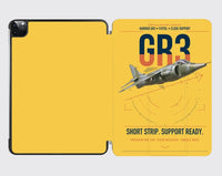 Thumbnail for Hawker Siddeley Harrier GR3 design on yellow ipad tablet case