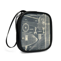 Thumbnail for Airplanes Fuselage & Details 2 Headphone Bag - view 3