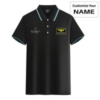 Thumbnail for Customisable How Planes Fly Polo Shirt - view 3