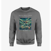 Thumbnail for VINTAGE G4150 - The Fog Field Landing - Designed Sweatshirts design on gray