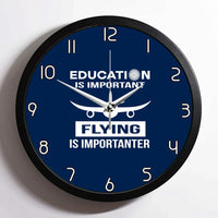 Thumbnail for Flying is Importanter Wall Clock - view 3