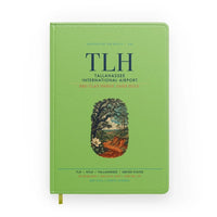 Thumbnail for Tallahassee International Airport (TLH) design on light green notebook