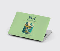 Thumbnail for Grantley Adams International Airport (BGI) design on light green MacBook case