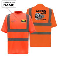Thumbnail for Customisable Airbus A320 T-Shirt - view 3