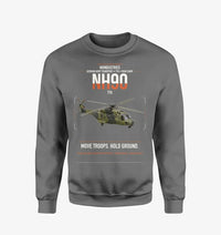 Thumbnail for NHIndustries NH90 TTH design on gray sweatshirt