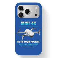 Thumbnail for DJI Mini 4K Case design on blue iphone case
