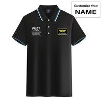 Thumbnail for Customisable Pilot [Noun] Polo Shirt - view 3