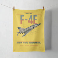 Thumbnail for F-4E Phantom II design on yellow towel