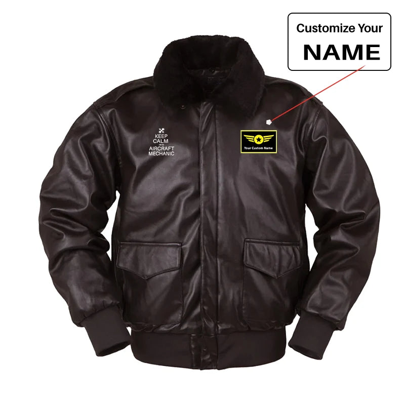Aircraft Mechanic Bomber Jacket - view 3