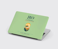 Thumbnail for Kilimanjaro International Airport (JRO) design on light green MacBook case