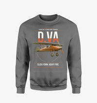 Thumbnail for Albatros D.Va design on gray sweatshirt