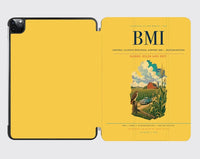 Thumbnail for Central Illinois Regional Airport (BMI) design on yellow ipad tablet case