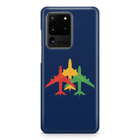 Thumbnail for Colourful 3 Airplanes Samsung Case - view 3