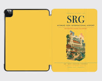 Thumbnail for Achmad Yani International Airport (SRG) design on yellow ipad tablet case