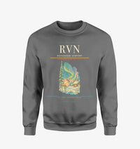Thumbnail for Rovaniemi Airport (RVN) design on gray sweatshirt