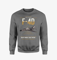 Thumbnail for F-4D Phantom II design on gray sweatshirt