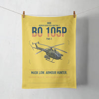 Thumbnail for MBB BO 105P PAH-1 design on yellow towel
