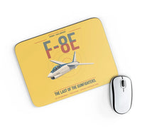 Thumbnail for F-8E Crusader design on yellow rectangle mouse pad