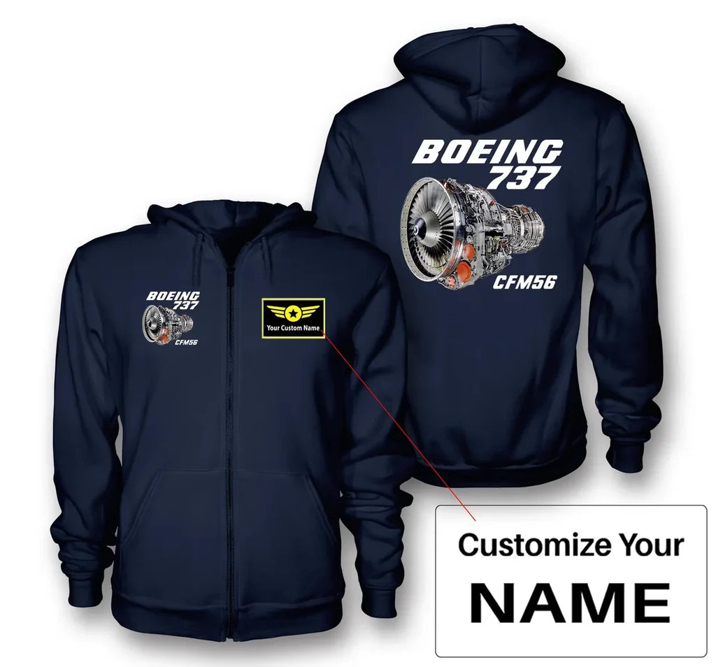 Customisable Boeing 737 Hoodie - view 3