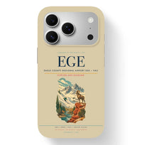 Thumbnail for Vail Airport (EGE) design on beige iPhone 17 Pro MagSafe case