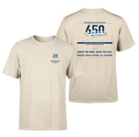 Thumbnail for Cessna Citation 650 - Citation III design on beige double-side t-shirt, double-side print