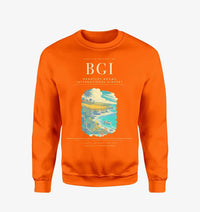 Thumbnail for Grantley Adams International Airport BGI Sweatshirt - Orange