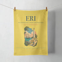 Thumbnail for Erie International Airport (Tom Ridge Field) (ERI) design on yellow towel