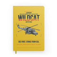 Thumbnail for Leonardo AW159 Wildcat HMA2 design on yellow notebook