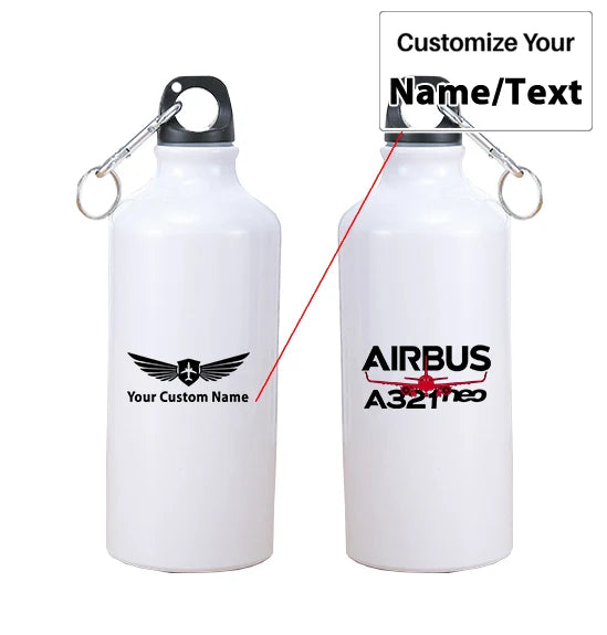 Customisable Airbus A321 Thermos - view 3
