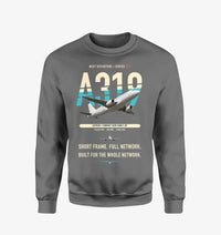 Thumbnail for Airbus A319ceo design on gray sweatshirt
