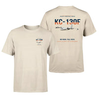 Thumbnail for KC-130F BuNo 149798 design on beige double-side t-shirt, double-side print