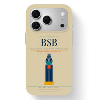 Thumbnail for Brasilia Airport (BSB) design on beige iPhone 17 Pro MagSafe case