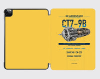 Thumbnail for CT7-9B design on yellow ipad tablet case